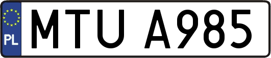 MTUA985