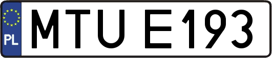 MTUE193