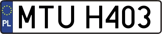MTUH403