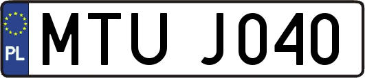 MTUJ040