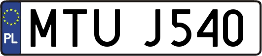 MTUJ540