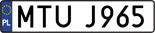 MTUJ965