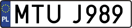 MTUJ989