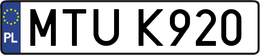 MTUK920