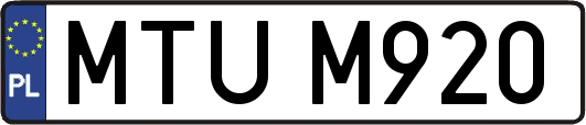 MTUM920