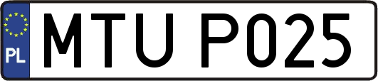 MTUP025
