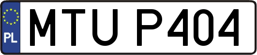 MTUP404