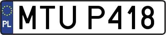 MTUP418