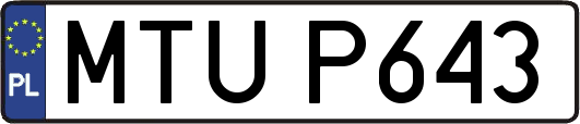 MTUP643