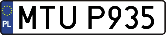 MTUP935