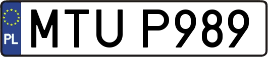 MTUP989