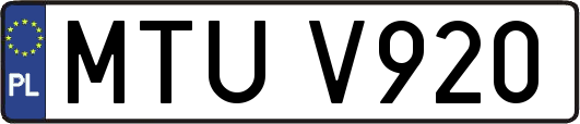 MTUV920
