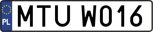 MTUW016