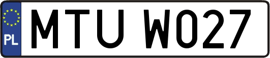 MTUW027