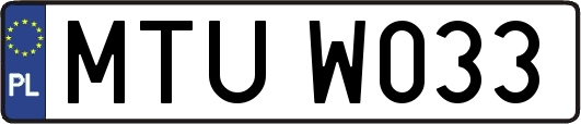 MTUW033