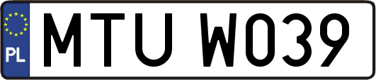 MTUW039