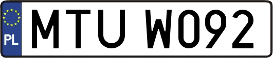 MTUW092