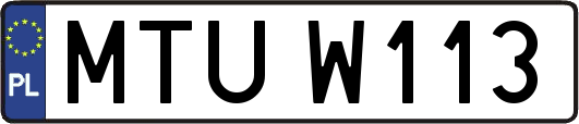 MTUW113