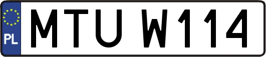 MTUW114