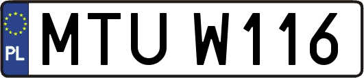 MTUW116