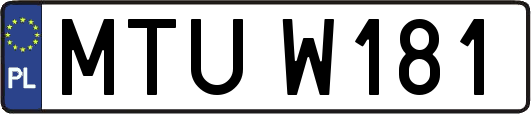MTUW181