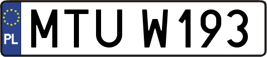 MTUW193