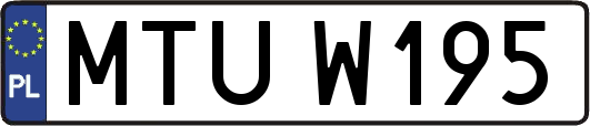 MTUW195