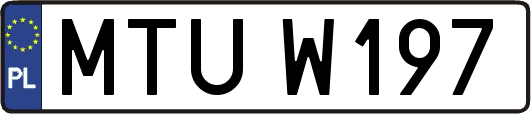 MTUW197