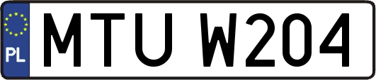 MTUW204