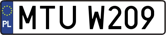 MTUW209