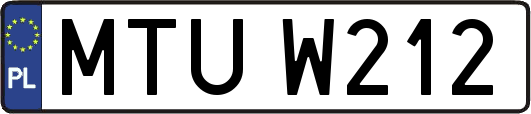 MTUW212