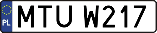 MTUW217