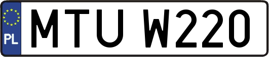 MTUW220