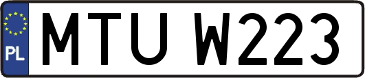 MTUW223