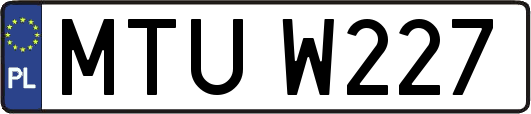 MTUW227