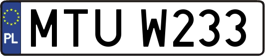 MTUW233