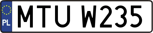 MTUW235