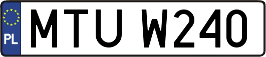 MTUW240