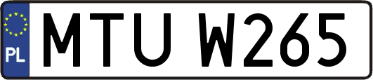 MTUW265