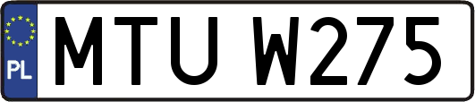 MTUW275