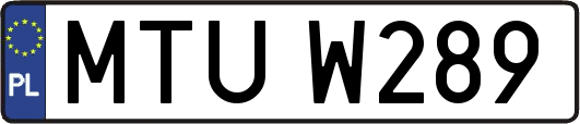 MTUW289