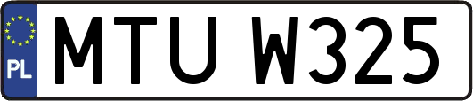 MTUW325