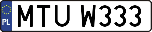 MTUW333