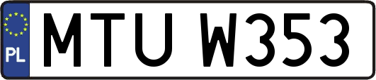 MTUW353