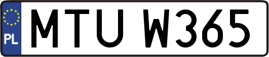 MTUW365