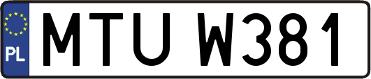 MTUW381