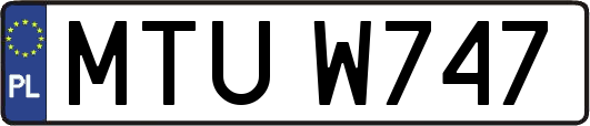 MTUW747