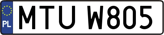 MTUW805
