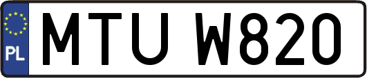 MTUW820