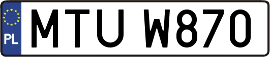 MTUW870